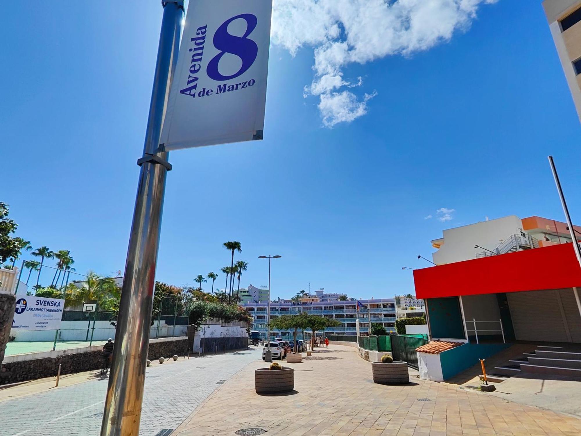 San Bartolomé Apartment In The Heart Of Playa Del Ingles מראה חיצוני תמונה